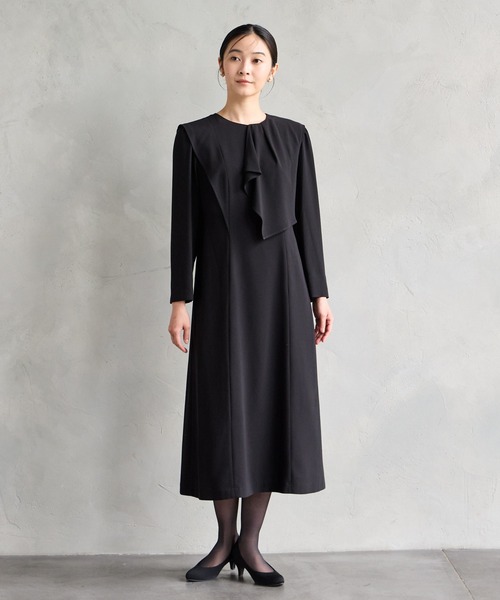 ブランド雑貨総合 AIMER ワンピース 「WEB限定・喪服・礼服」ウォッシャブル スーツ・フォーマル・ドレス