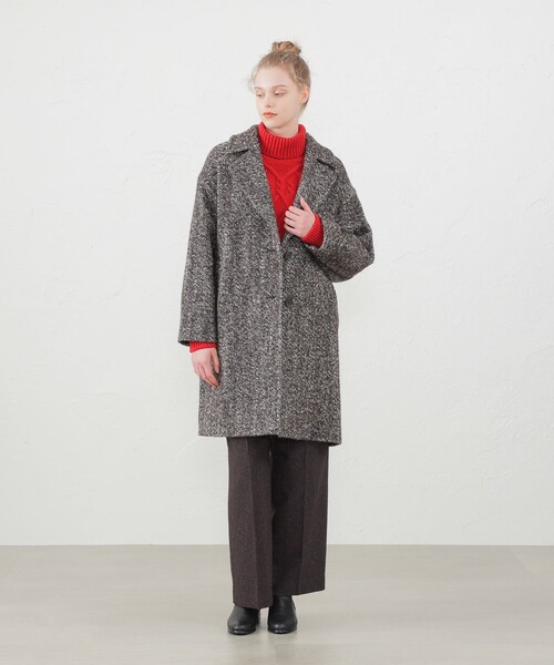 「MACKINTOSH PHILOSOPHY」 チェスターコート 38 ブラウン系その他4 レディース_画像4