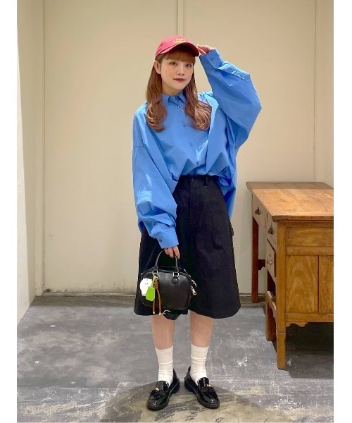 niko and ｜【竹下玲奈×NAVYS】コラボ BIGシャツチュニック