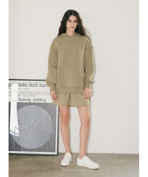 コエル（COEL）/タックスウェットショートパンツ COEL（コエル） パンツ タックスウェットショートパンツ レディース