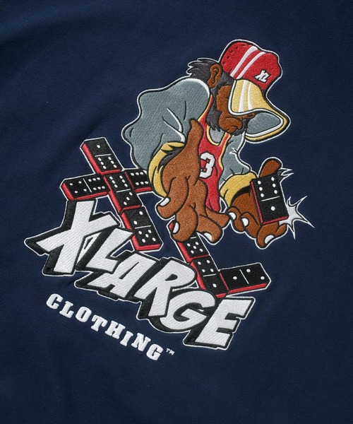 XLARGE 「XLARGE」 プルオーバーパーカー X-LARGE バー