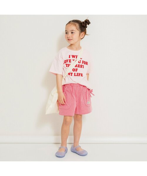 BREEZE（ブリーズ） パンツ 「ジュニア対応」ストライプショートパンツ
