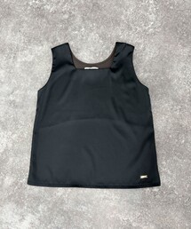 fredy emue タンクトップ ノースリーブ リラックスサテンタンク