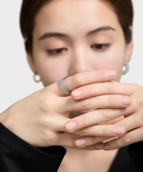 THE LIMELY（ザ・ライムリー） 指輪 リング ジルコニアバンドリング