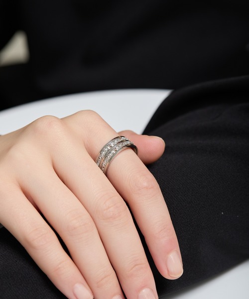 THE LIMELY（ザ・ライムリー） 指輪 リング ジルコニアバンドリング