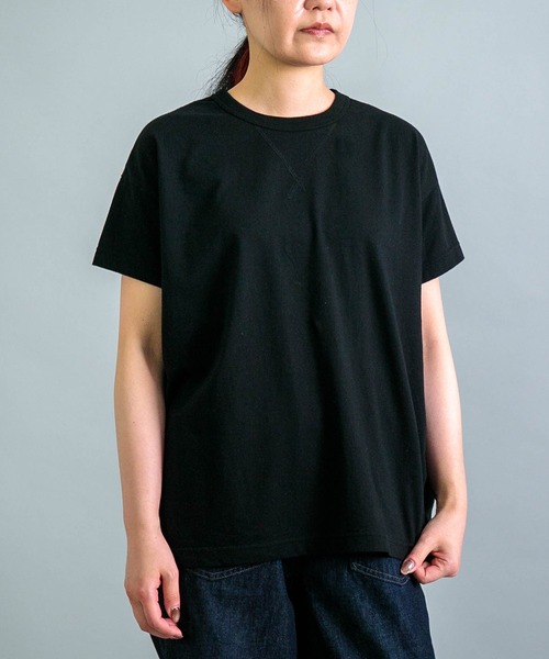 tシャツ 「OMNIGOD womens / オムニゴッド」 天竺マニッシュTシャツ レディース