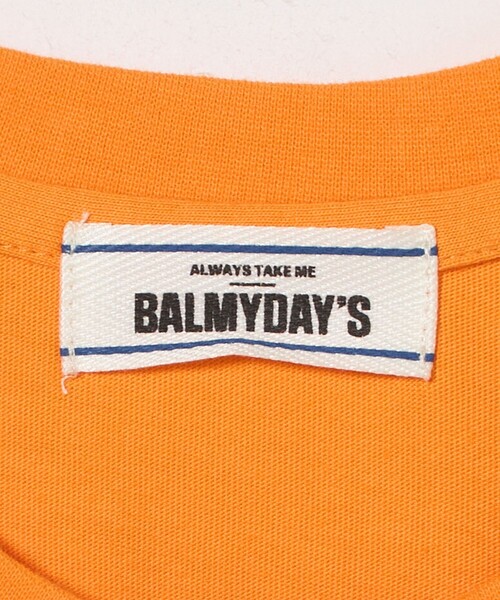 BALMYDAY'S tシャツ 「別注」「BALMY DAYS」ノースリーブ T