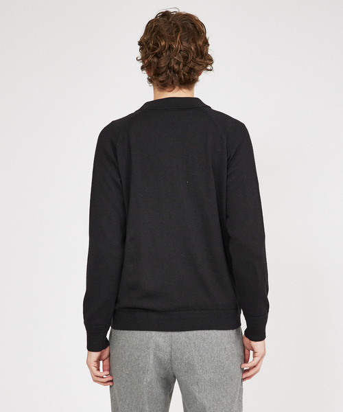 「DESIGNWORKS」 ジップアップブルゾン 48 ブラック メンズ_画像5