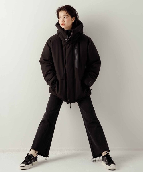 ADAM ET ROPE'（アダムエロペ） 【ALLIED/アライド】ダウンジ 楽天市場】【ALLIED/アライド】ショートダウンジャケット/防水性/透