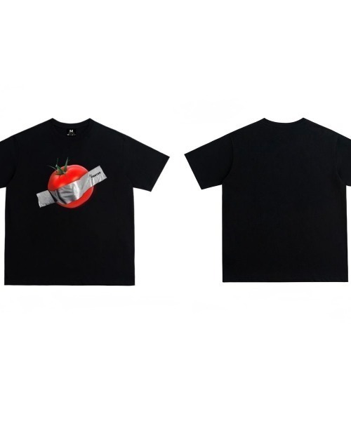 FreeZone tシャツ ダクトトマトグラフィックTシャツ メンズ レディース