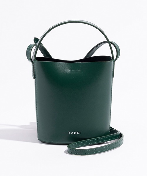 ヤーキ　ショルダーバッグ　ダークグリーン　スタッズ YHAKI ＞ NEW ARRIVAL ！｜ビームス 千葉｜BEAMS