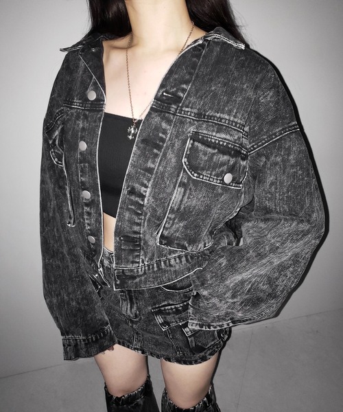 me+em select（ミームセレクト） デニムジャケット gジャン レディース