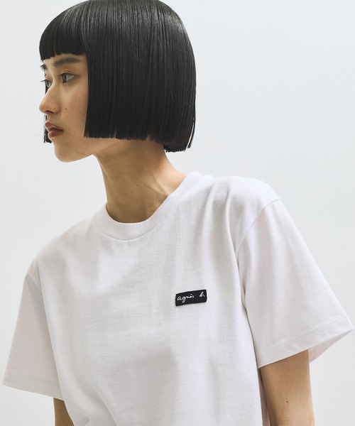 tシャツ 「agnes b. pour ADAM ET ROPE'」T-SHIRT レディース agnes b. tシャツ 「agnes pour ADAM ET ROPE'」T-SHIRT