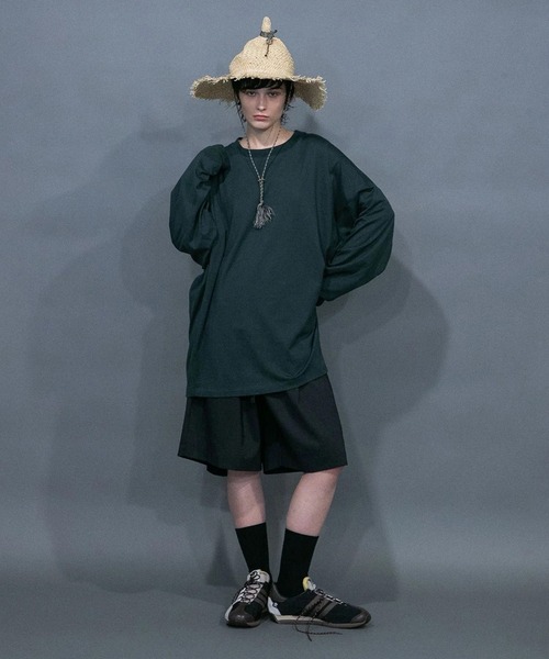 美品 my beautiful landlet ハーフ パンツ 日本製 1 my beautiful landlet パンツ 「my landlet」TROPICAL CLOTH