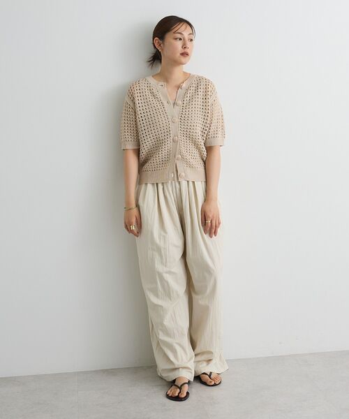 最終価格 お値下げ不可 ジャーナルスタンダード ハーフスリーブカーディガン CRAFT STANDARD BOUTIQUE（クラフトスタンダードブティック