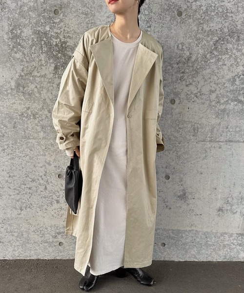 select MOCA（セレクトモカ） トレンチコート FREE アイボリー