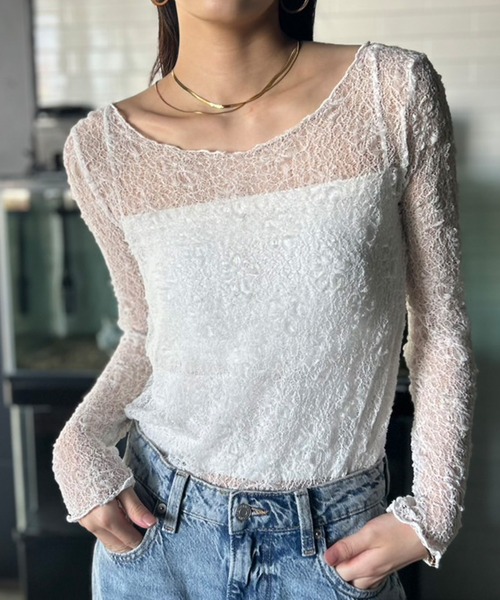 Kotoe（コトエ） tシャツ 入学式 フラットネックレーストップス
