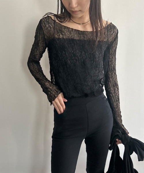 新品THE TOE 2026夏Sneek Lace Top レーストップス Sneek Lace Top – THE TOÉ