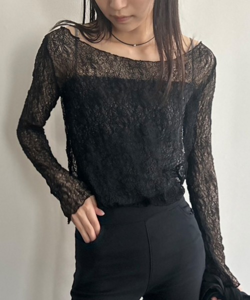 Kotoe（コトエ） tシャツ 入学式 フラットネックレーストップス