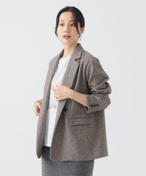 ▼24aw✨完売✨極美品✨ビーミング by ビームス【S】ツイードジャケット B：MING by BEAMS（ビーミング by ビームス） コート アウター