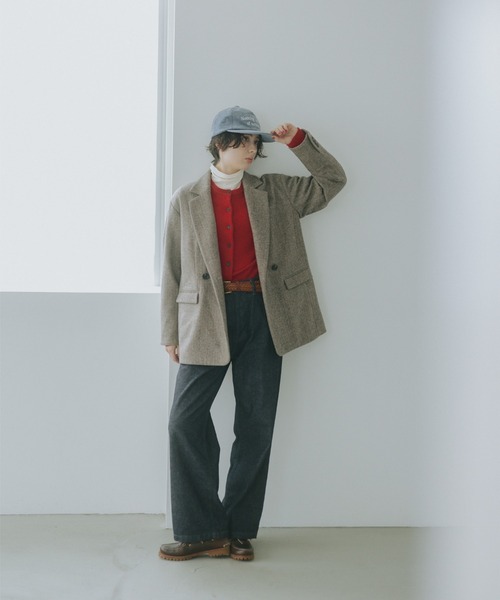 あやこまん⭐︎B'MING BY BEAMSツイード B：MING by BEAMS ／ ツイード ノーラペルジャケット