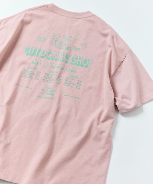 「FREAK'S STORE」 半袖Tシャツ SMALL ピンク メンズ