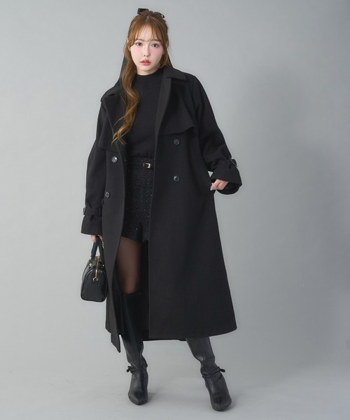 one after another NICE CLAUP ステンカラーコート コート 「今すぐお