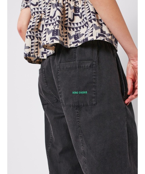 パンツ Dark grey cocoon pants レディース メンズの画像