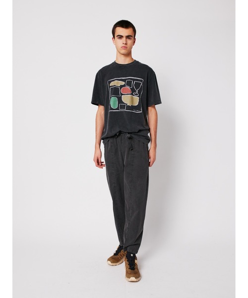 パンツ Dark grey cocoon pants レディース メンズの画像