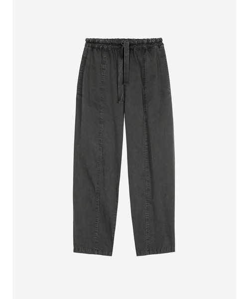 パンツ Dark grey cocoon pants レディース メンズの画像