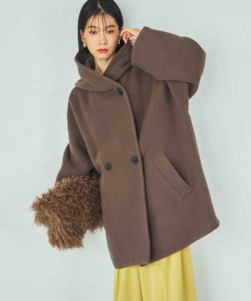 ドゥ アルシーヴ（Doux archives）/フーディコート DOUX ARCHIVES（ドゥアルシーヴ） コート アウター フーディコート