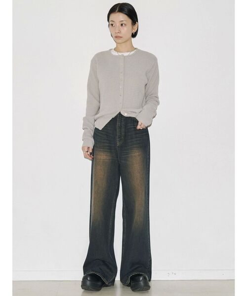 VEQUM（ベクム） ジーンズ デニム デニムパンツ 「VEQUM」RIM WIDE