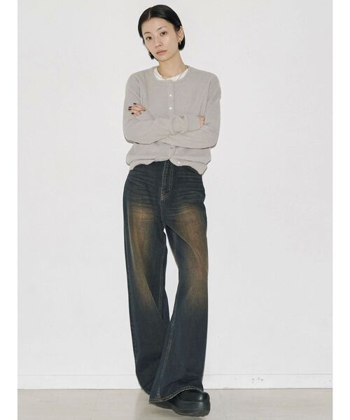 VEQUM（ベクム） ジーンズ デニム デニムパンツ 「VEQUM」RIM WIDE