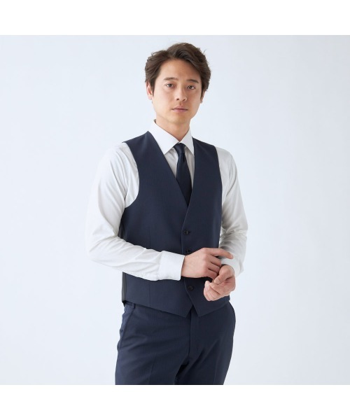 SUIT SELECT スーツ Y4 ネイビー メンズ : ZOZOTOWN Yahoo!店 - 通販