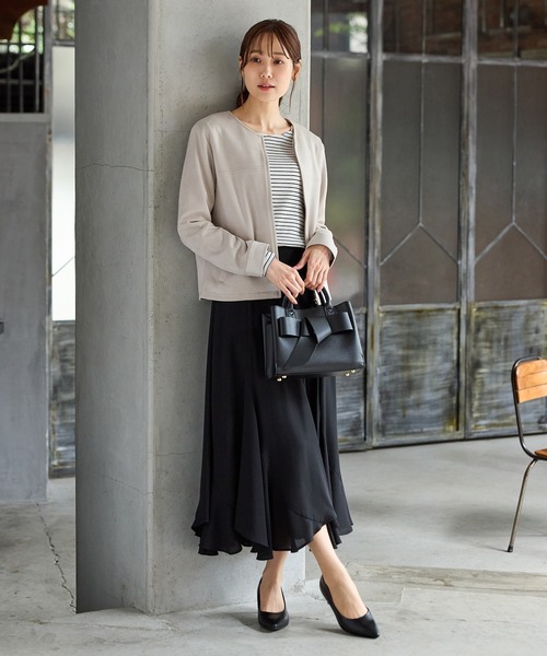 Honeys（ハニーズ） tシャツ スカラップトップス レディース