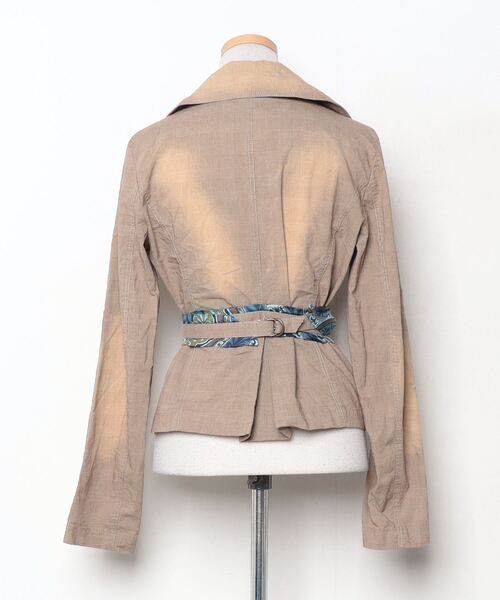「collection PRIVEE?」 ジャケット 40 ブラウン レディース_画像2