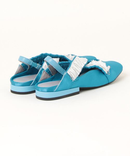 「SANSeLF」 フラットサンダル 36 ブラウン レディース_画像2