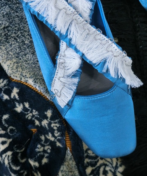 「SANSeLF」 フラットサンダル 36 ブラウン レディース_画像4