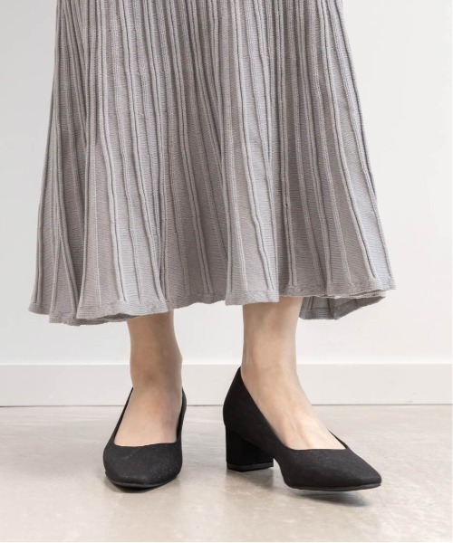 【BLACK】3WAY スクエアトゥパンプス ランダ RANDA 3WAYスクエアトゥパンプス （BLACK） -ファッション通販