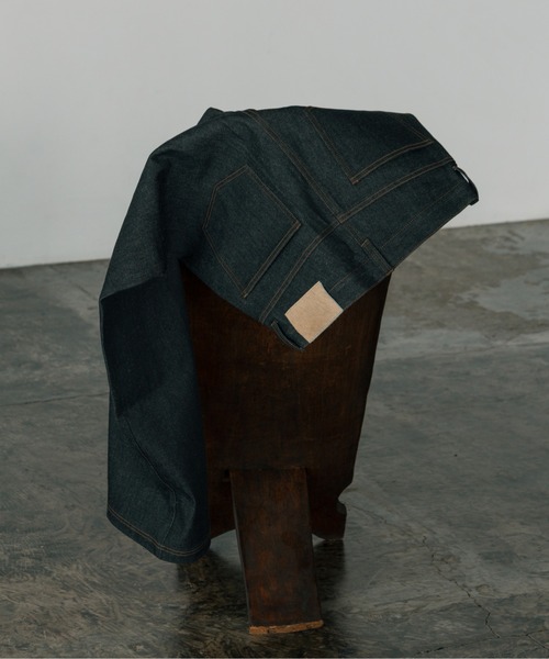 LURAKU ジーンズ 「LURAKU」Semi-flared Rigid Denim / LURAKU