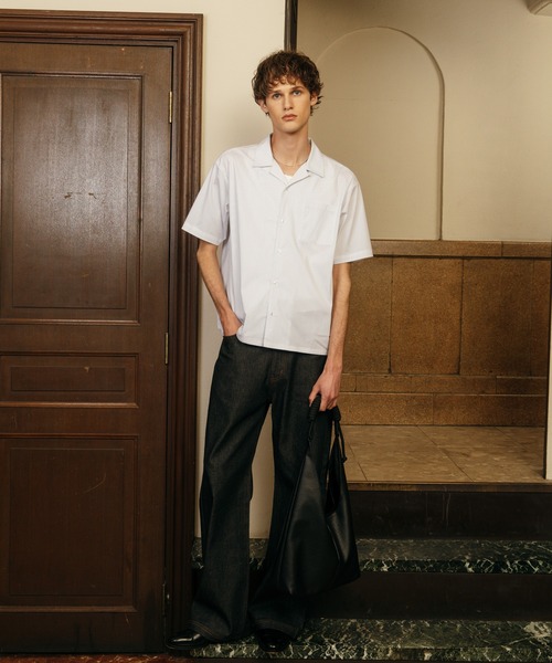LURAKU ジーンズ 「LURAKU」Semi-flared Rigid Denim / LURAKU