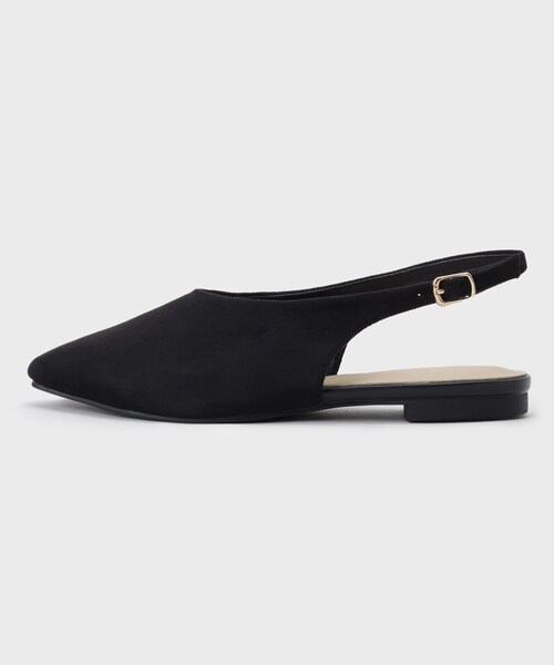 THE SHOP TK サンダル スウェードバックストラップシューズ レディース