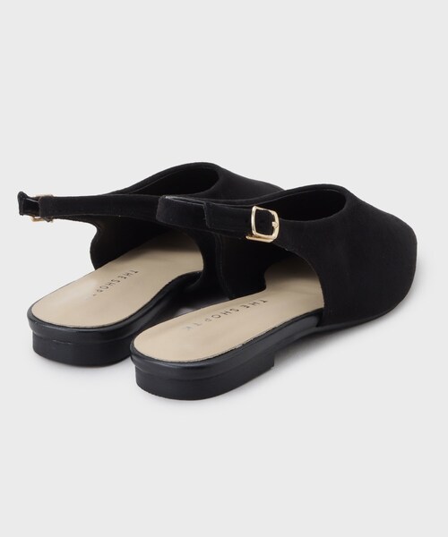 THE SHOP TK サンダル スウェードバックストラップシューズ レディース
