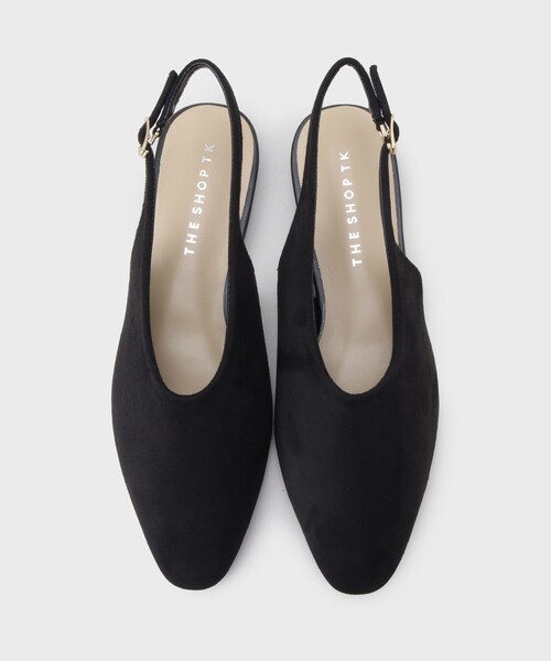 THE SHOP TK サンダル スウェードバックストラップシューズ レディース