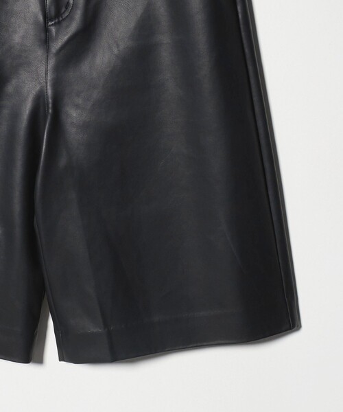 ビューティー＆ユース ユナイテッドアローズ（BEAUTY&YOUTH）/レザーライク ハーフパンツ BEAUTY＆YOUTH UNITED ARROWS パンツ レザーライク ハーフパンツ