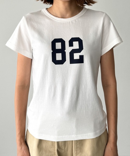 「CANAL JEAN」 半袖Tシャツ ONE SIZE ホワイト レディース_画像9