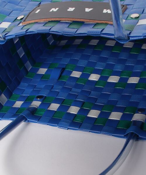 「MARNI MARKET」 かごバッグ FREE ブルー レディースの画像