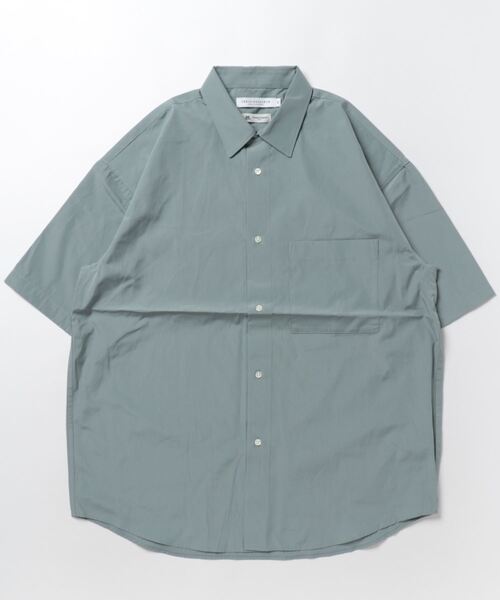 「THOMAS MASON」 半袖シャツ LARGE ブルー系その他 メンズ_画像2