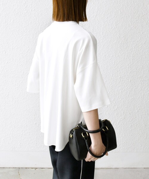 「SHIPS any」 半袖Tシャツ ONE SIZE ホワイト レディース_画像5