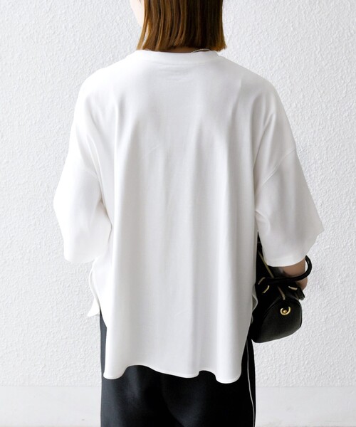 「SHIPS any」 半袖Tシャツ ONE SIZE ホワイト レディース_画像6